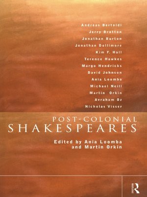 cover image of Post-Colonial Shakespeares